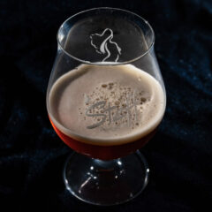 Verre de présentation brasseur